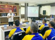 Aqua Dwipayana Motivasi Personel Ditpolarud Polda Sumbar