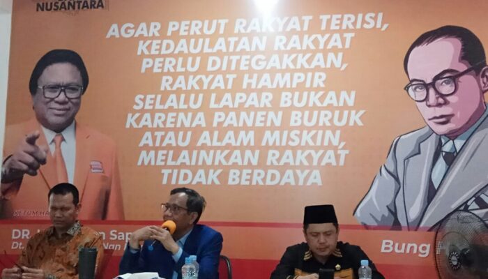 Mahfud MD Ngopi Bareng Wartawan, Sukarno-Hatta Jadi Inspirasi