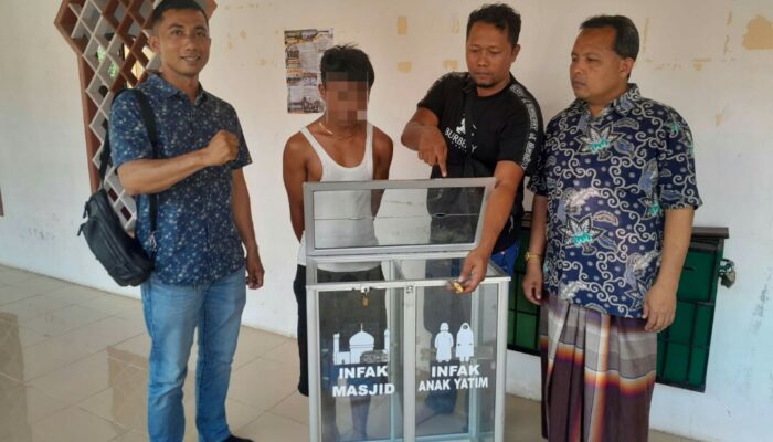 DS Pencuri Sepeda Motor dan Kotak Infak Dibekuk Polres Pasaman