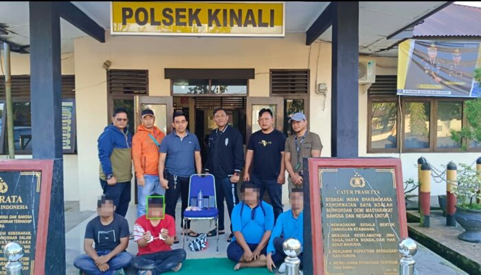 Pakai Sabu, Empat Orang Dibekuk Polres Pasaman