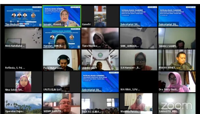 Prof. Ganefri: Sekolah dan Calon Mahasiswa Segera Registrasi Akun SNPMB