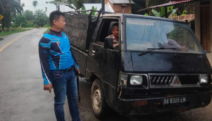 Polsek Ranah Bantahan Tangkap Pengemudi Bawa BBM Subsidi