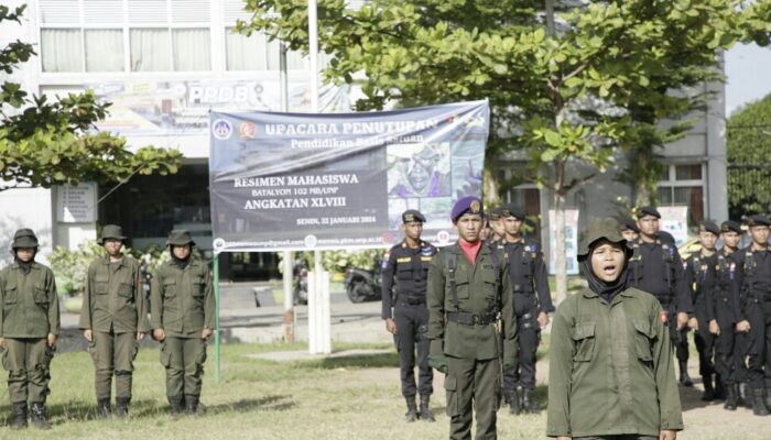 DIKBASIS Menwa UNP Angkatan XLVIII Resmi Ditutup