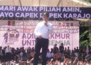 Kampanye Anies di Padang Kurang Greget Meski Klaim 80% Pendukung