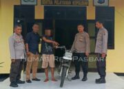 Residivis Narkoba Beraksi Curanmor, Dibekuk Polsek Ranah Batahan