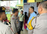 Humas Polda Sumbar Pantau TPS di Kabupaten Sijunjung