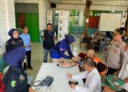 Biddokkes Polda Sumbar Periksa Kesehatan Petugas PPK