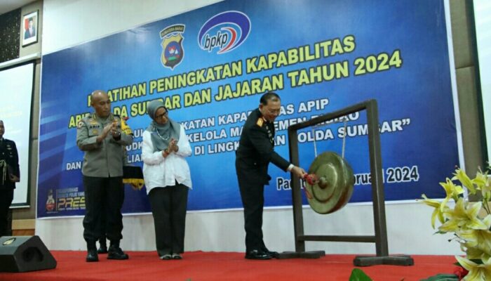Polda Sumbar Gelar Pelatihan Kapabilitas APIP