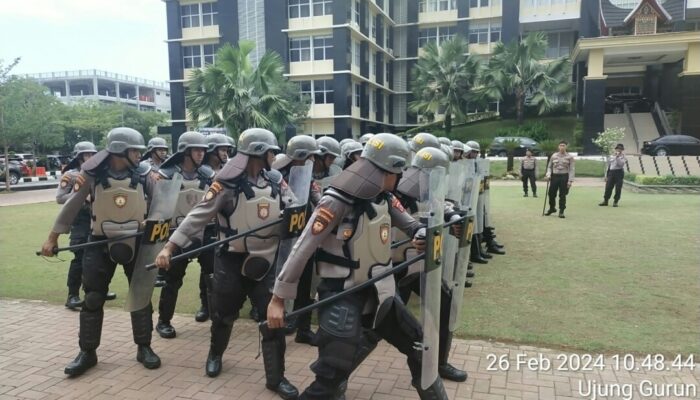 Tingkatkan Kemampuan Ditsampta Polda Sumbar Latihan