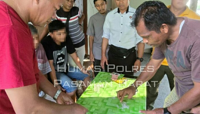 Edarkan Sabu, Dua Pelaku Diamankan Polres Pasbar