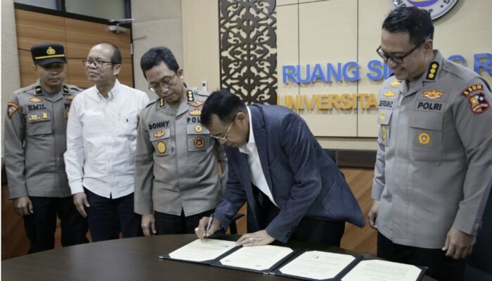 Mabes Polri dan UNP MoU Bidang Pendidikan dan Keilmuan