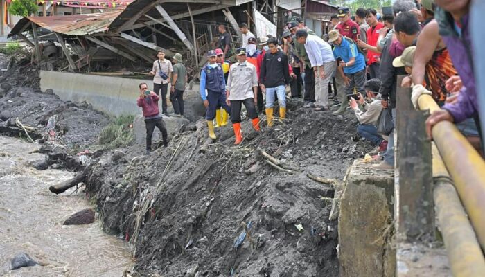 Pemprov Sumbar Gerak Cepat Tangani Banjir Lahar Dingin