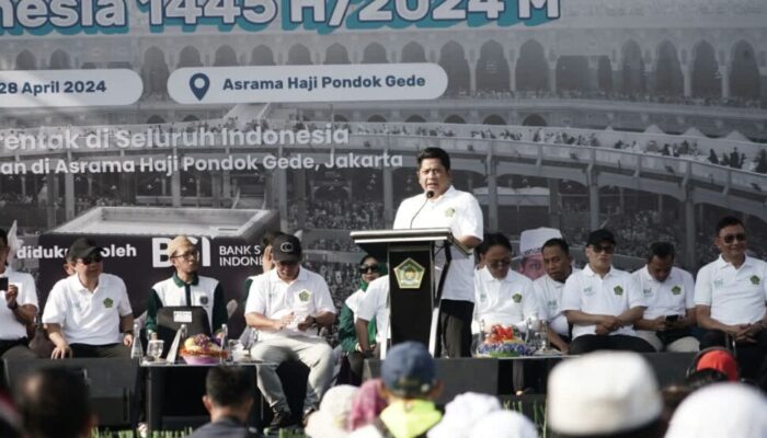 Launching Baju dan Senam Haji Diikuti Lebih 28 Ribu Jemaah