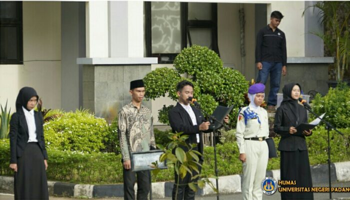 Peringatan Hardiknas 2024 di UNP Berlangsung Meriah