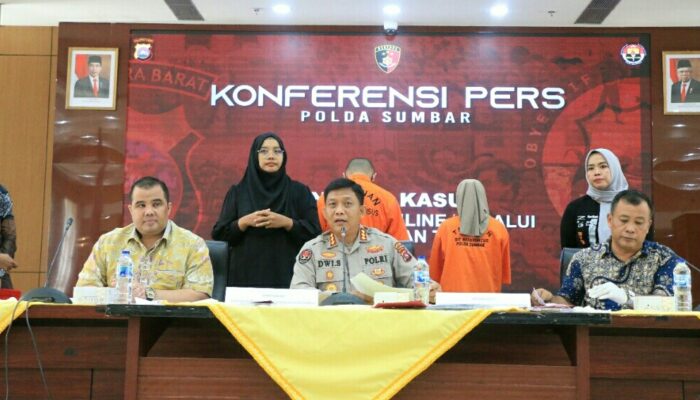 Polda Sumbar Tangkap Dua Orang Endorse Situs Judi Online