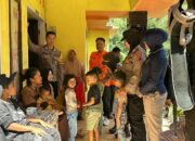 Polres Padang Panjang Beri Trauma Healing pada Korban Bencana