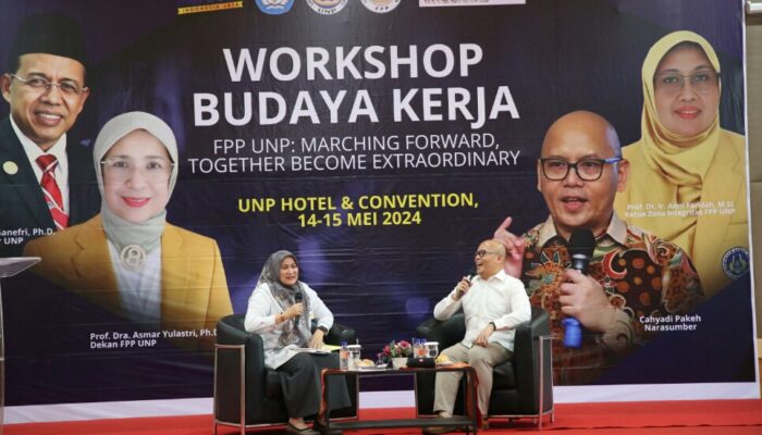 FPP UNP Workshop Budaya Kerja Ciptakan Dampak Positif