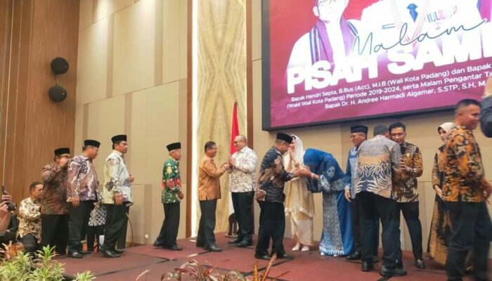 Pisah Sambut Penjabat Wali Kota Penuh Keakraban