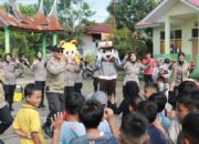 SSDM Polri Beri Pelayanan Trauma Healing pada Anak Korban Bencana