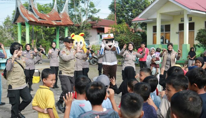 SSDM Polri Beri Pelayanan Trauma Healing pada Anak Korban Bencana