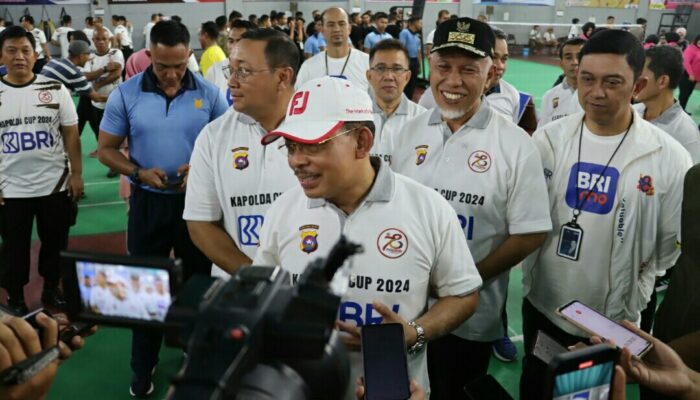 Polda Sumbar Gelar Kejuaraan Bulu Tangkis 2024