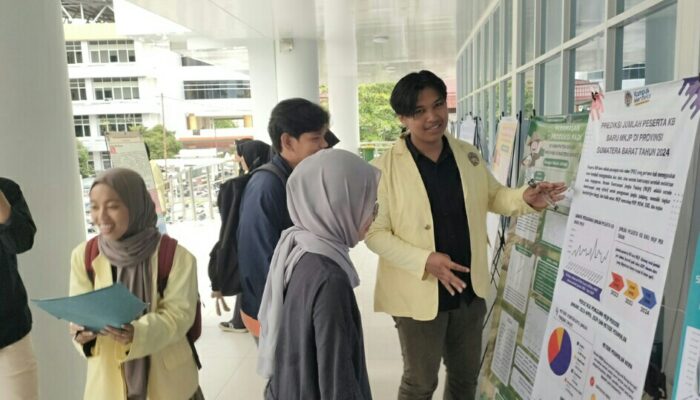 Departemen Statistika FMIPA UNP Gelar Expo Infografis
