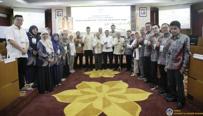Panitia Pemilihan Rektor UNP Periode 2024-2029 Dibubarkan