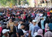 Jalan Santai Polda Sumbar Diikuti Ribuan Orang