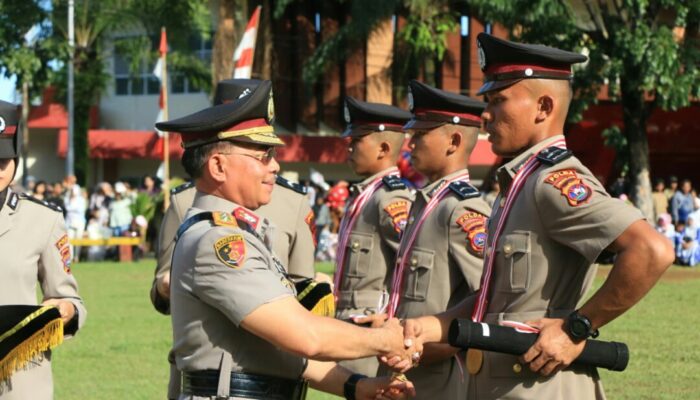 Kapolda Lantik 229 Bintara Polri Gelombang I T.A 2024
