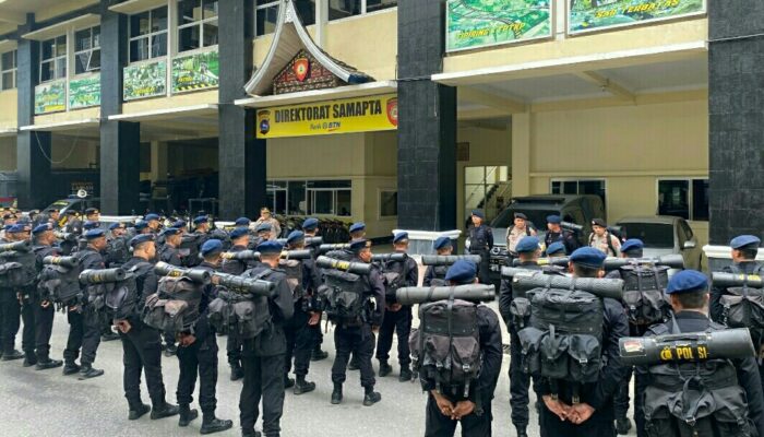 Polda Kirim 165 Personil Perkuat Pengamanan PSU Sumbar