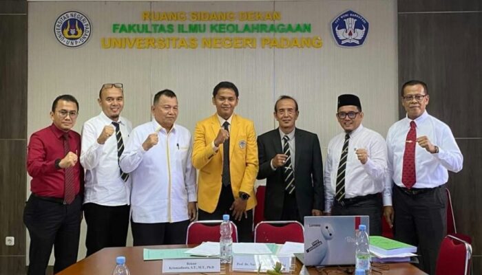 Sejarah bagi FIK UNP Lahir Dua Doktor Pertama Ilmu Keolahragaan