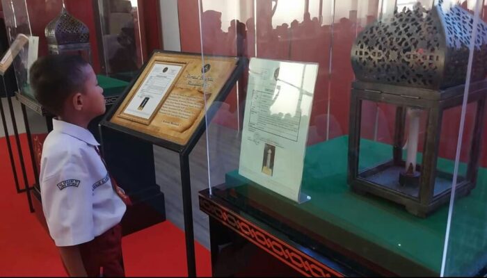 HJK Padang ke-355, Artefak Peninggalan Nabi Muhammad Dipamerkan