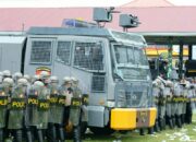 Polda Sumbar Gelar Latihan Tactical Floor Game dan Sispamkota