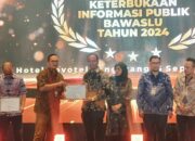 Bawaslu Sumbar Raih Penghargaan Informatif Evaluasi Keterbukaan Informasi
