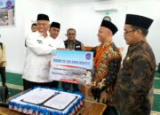 Airnav Bantu Buat Pembangunan Masjid di SMK Negeri 1 Sumbar