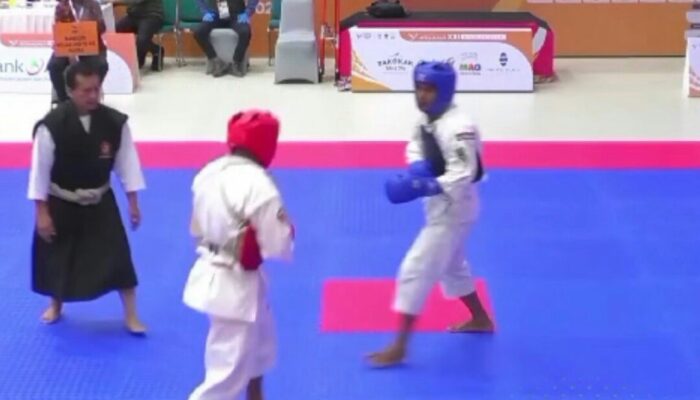 Kempo PON XXI Aceh-Sumut: Ari Pramanto Melaju ke Final