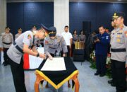 Polda Sumbar Sertijab Karo SDM dan 2 Kapolres