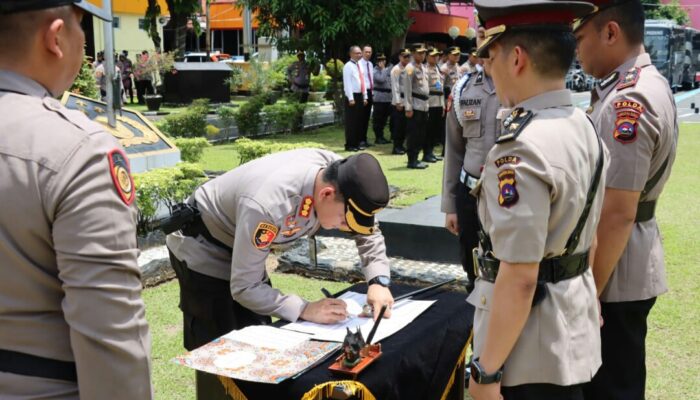 Enam Kapolsek di Sektor Polresta Padang di Mutasi