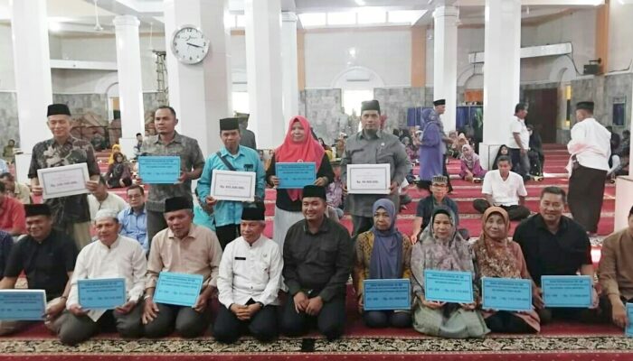 Dana Operasional Triwulan III se Kecamatan Koto Tangah Disalurkan