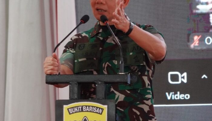 Pangdam I/BB Saat Kunker ke Korem 032/Wbr