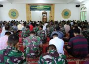 Peringati Hari Pahlawan Korem 032/Wbr, Gelar Doa Syukur