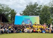 PT API Bahagiakan 100 Anak Yatim Bermain Di Alam Terbuka