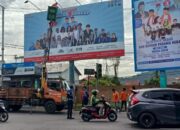 Masa Tenang Bawaslu dan Pol PP Padang Tertibkan APK