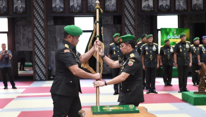 Mayjen TNI Rio Firdianto Resmi Jabat Pangdam I/Bukit Barisan