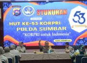 Polda Sumbar Gelar Syukuran HUT ke 53 Korpri