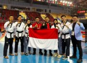 Tim Taekwondo Polri Sabet 7 Emas di Quang Ninh Vietnam