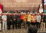 KPU Sumbar Tetapkan Mahyeldi-Vasko Gubernur dan Wakil Terpilih