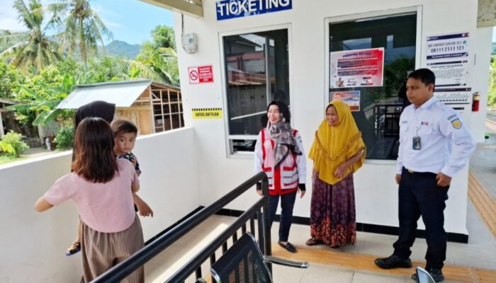 Mudahkan Penumpang Padang PT KAI Operasikan Stasiun Kampung Jua