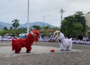 Perayaan HAB Kemenag ke-79 Tampilkan HBT Lion Dance