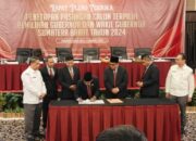 KPU Sumbar Tetapkan Gubernur Mahyeldi dan Vasko Wakilnya